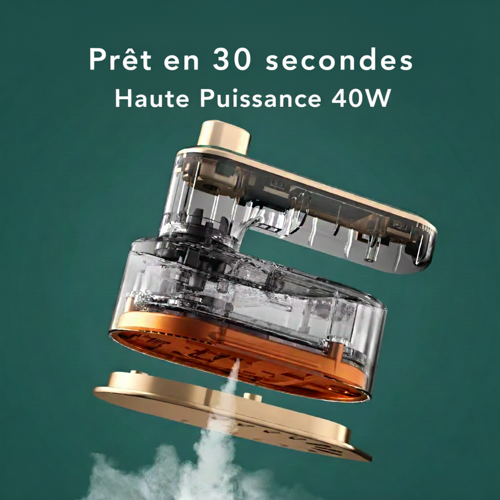 Fer défroisseur à vapeur de voyage Logic-Steam™
