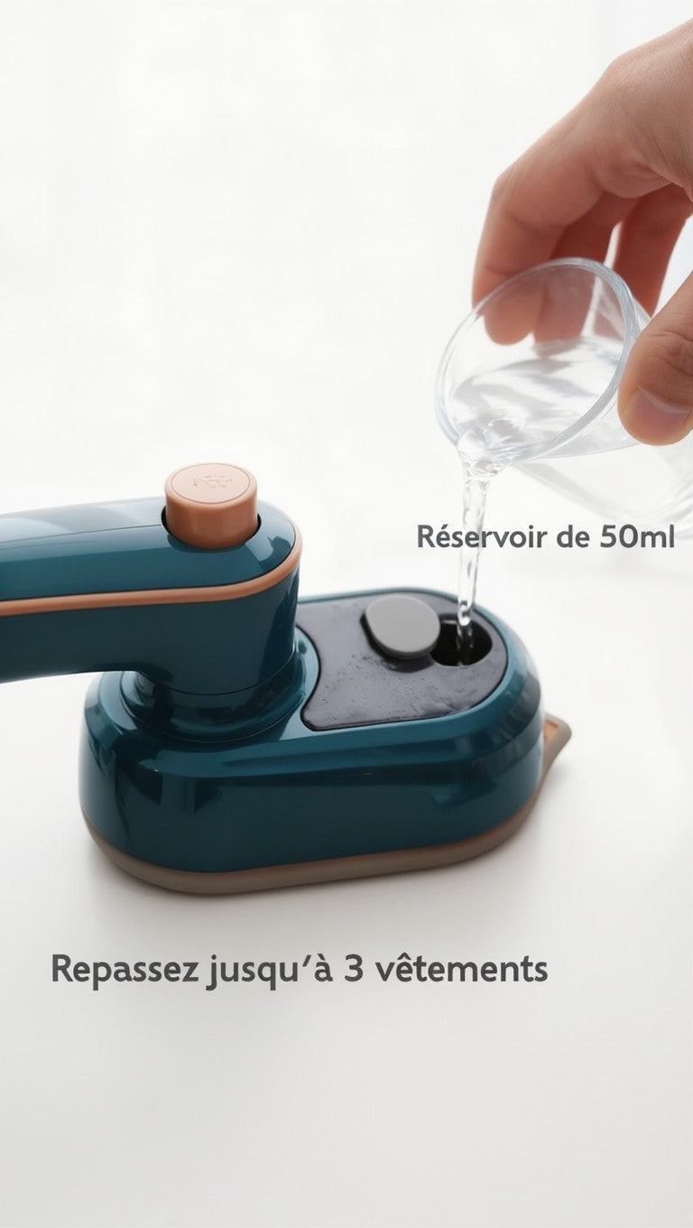 Fer à repasser de voyage ultra compact Logic-Steam™
