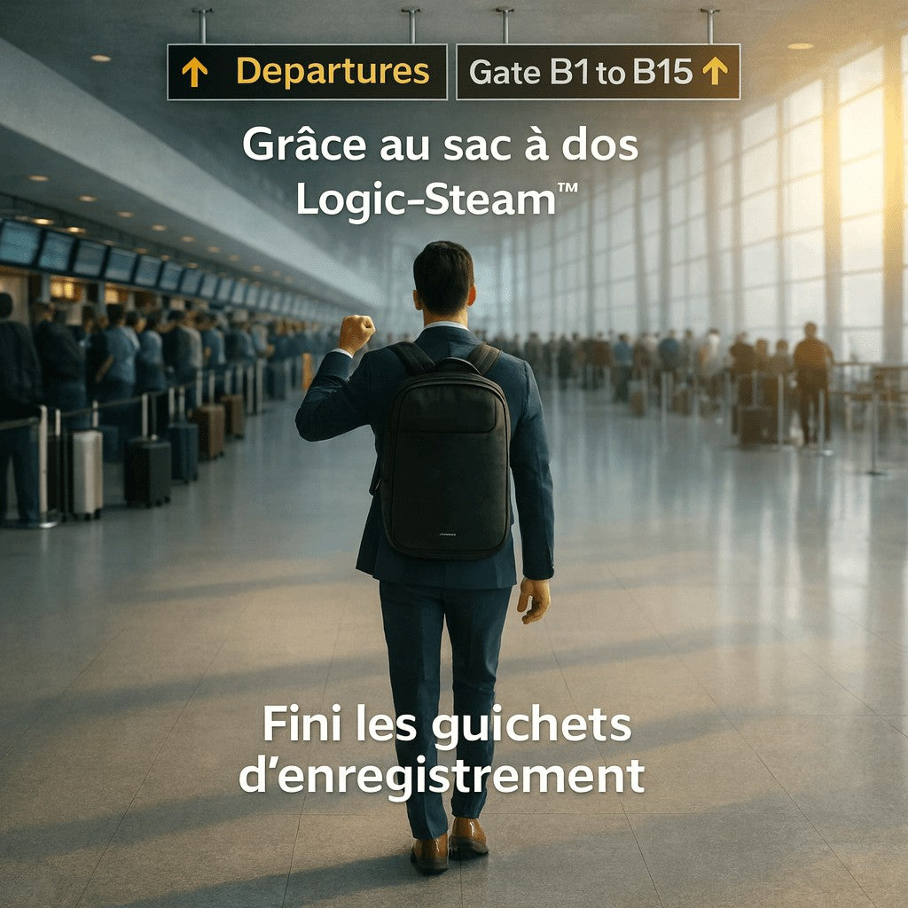 Sac à dos de voyage sous vide Logic-Steam™